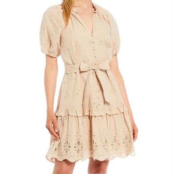 ANTONIO MELANI Dresses & Skirts - NWT Antonio Melani Tatum Embroidered Eyelet Shift Dress